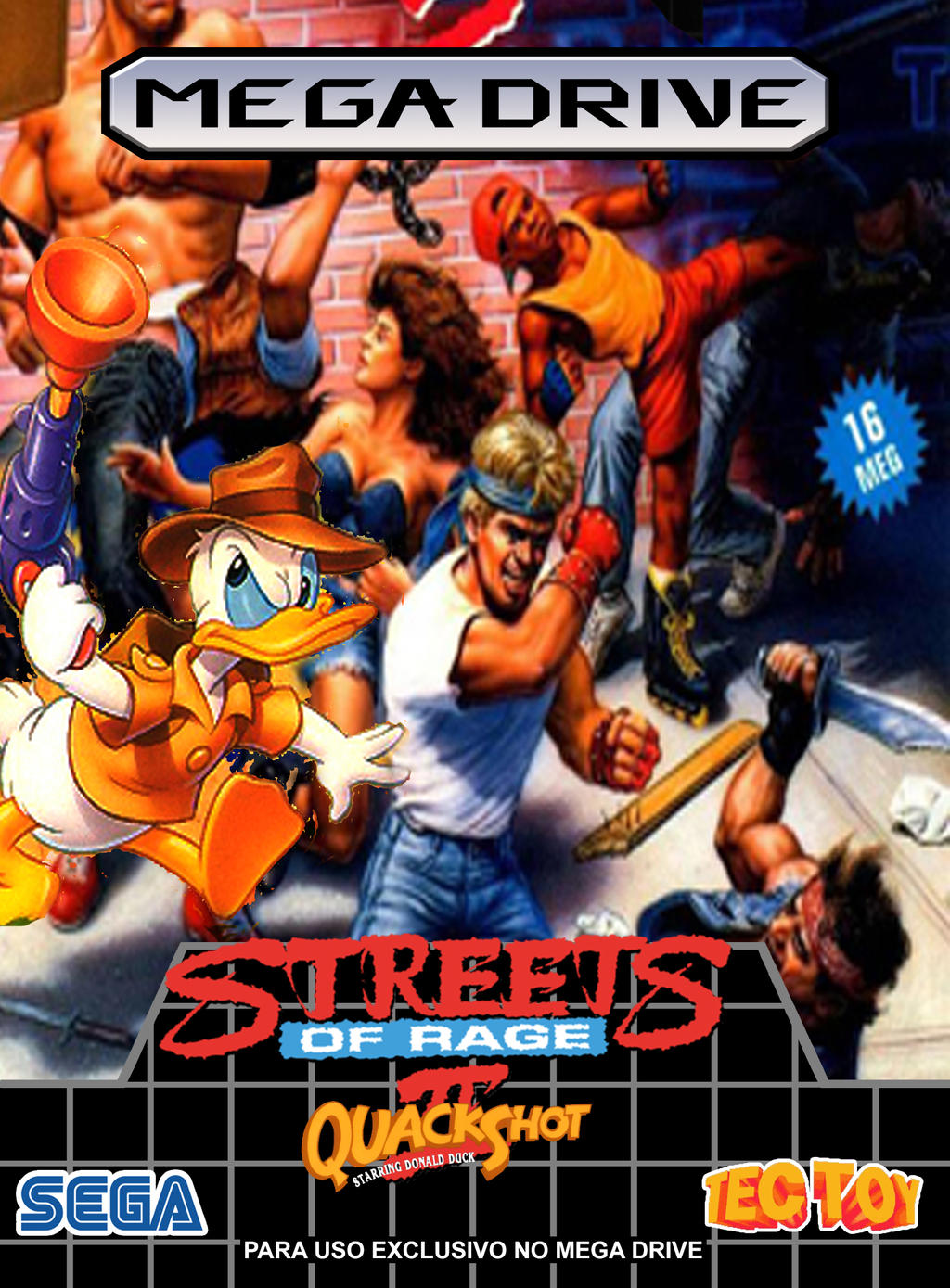 Sor2 QUACKSHOT in Streets Of rage 2 by patomite on DeviantArt