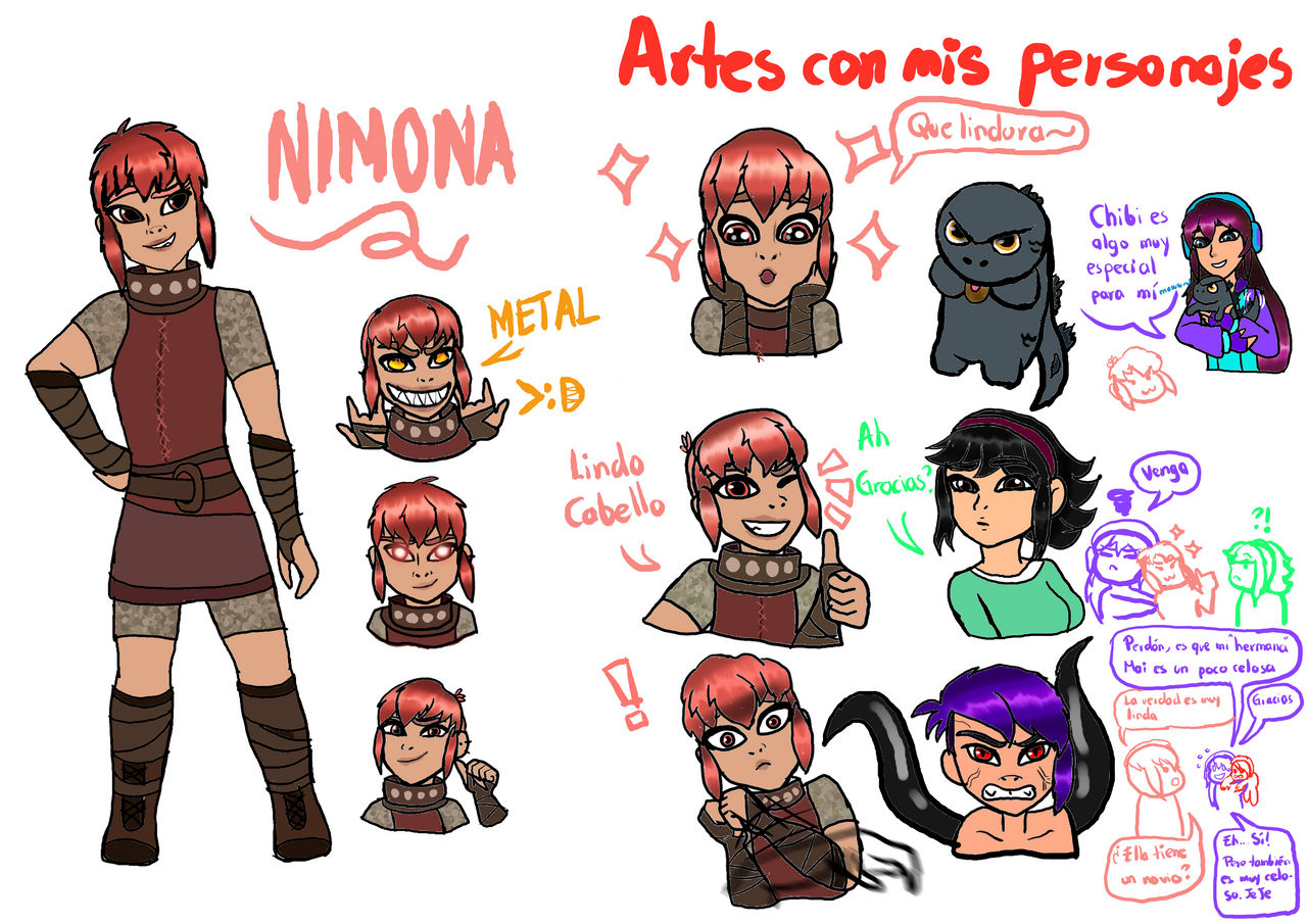 Nimona Fanart By ErikaKoyosaki On DeviantArt nimona-fanart-by-erikakoyosaki-on-deviantart