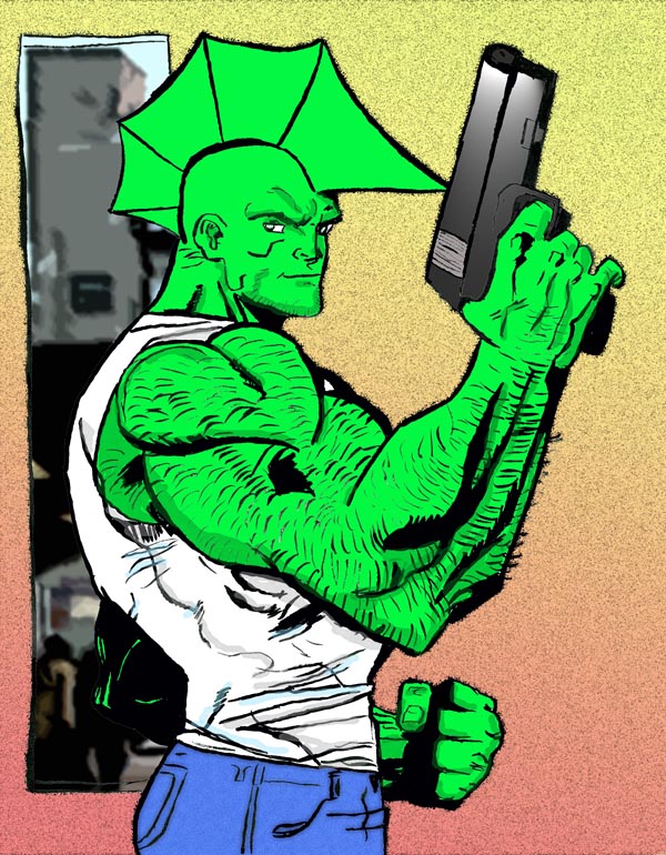 Savage Dragon colours