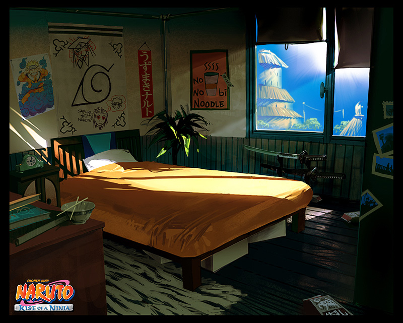 Naruto bedroom