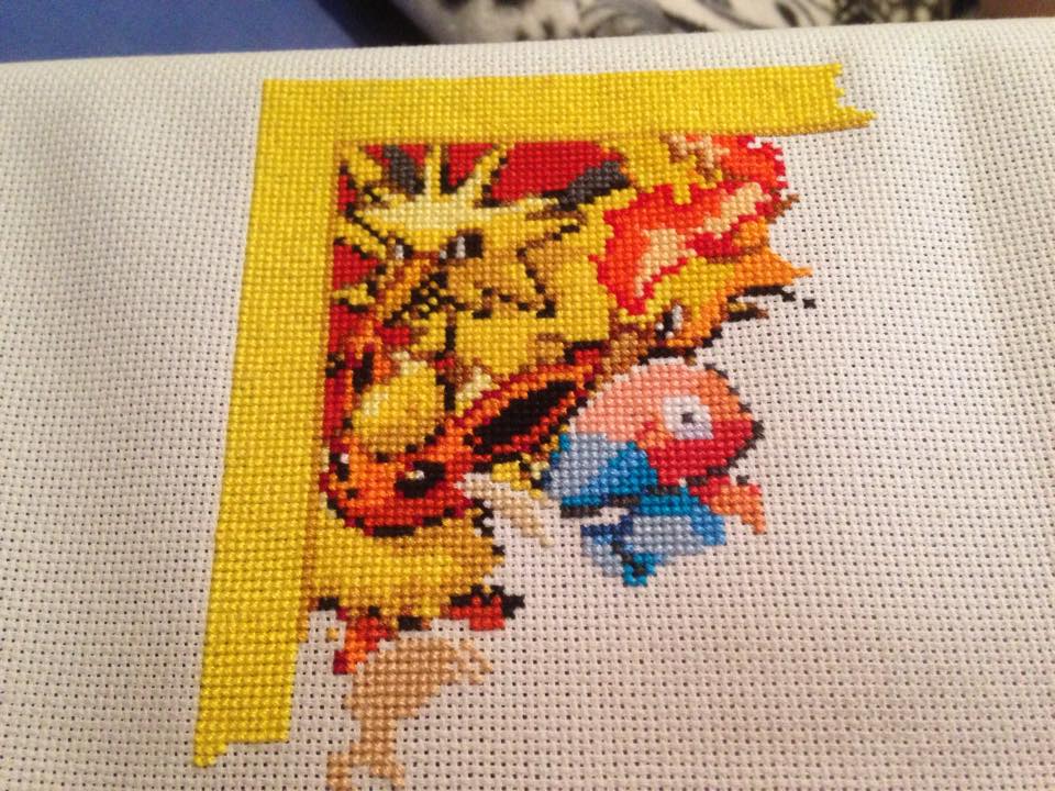 Pokemon Gen 1 Cross Stitch by Paige712 on DeviantArt