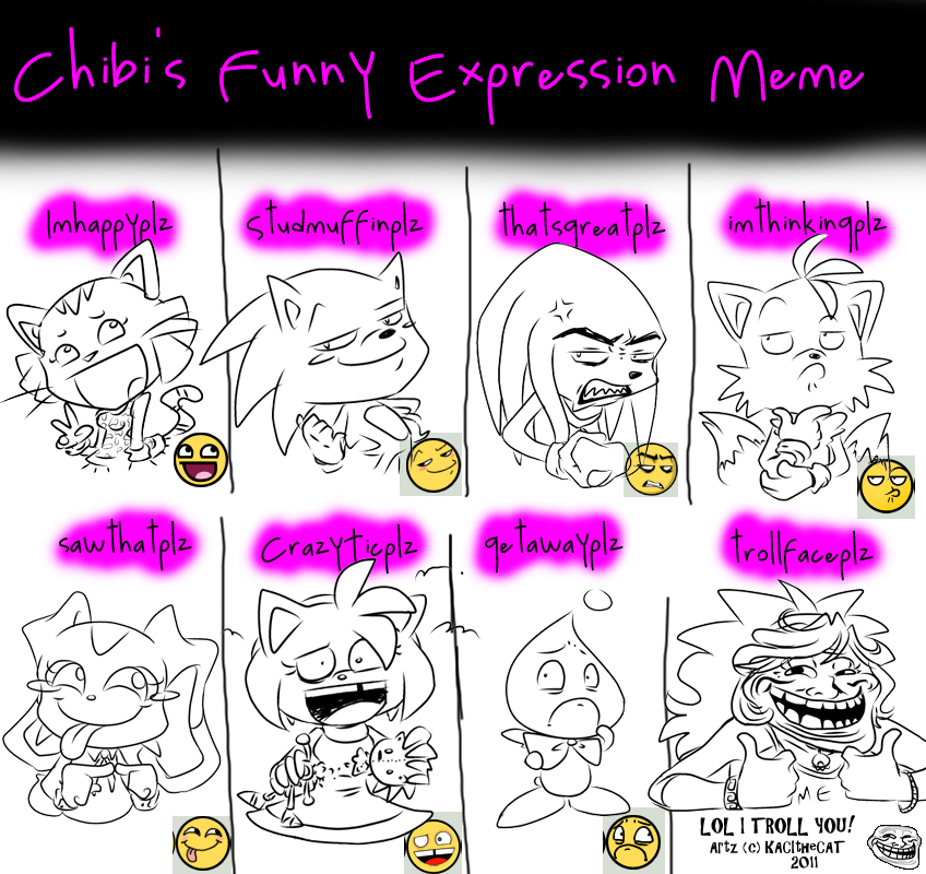 Chibi's Expressions Meme