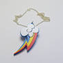 My Little Pony Rainbow Dash Cutie Mark pendant