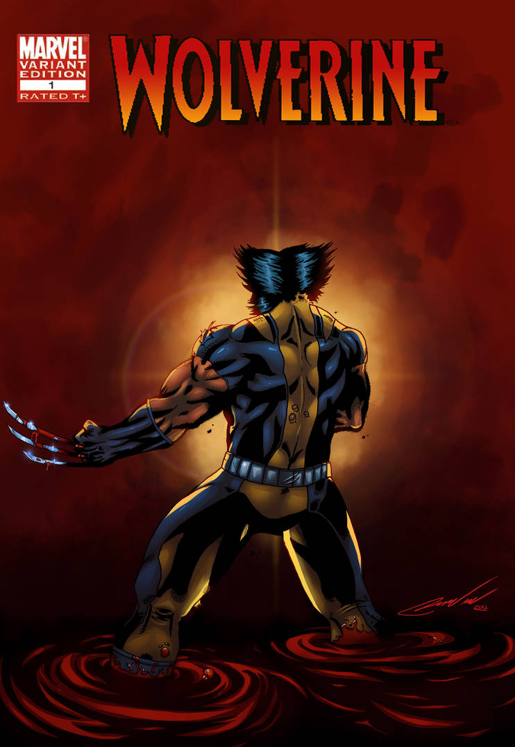 Wolverine variant cover by LTartist on DeviantArt