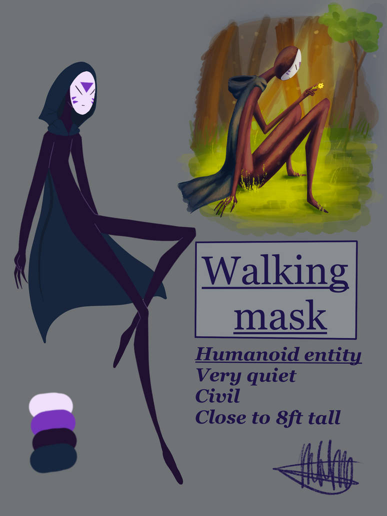 Living Mask Deviantart The Walking Mask by aMadMinkdraws on DeviantArt