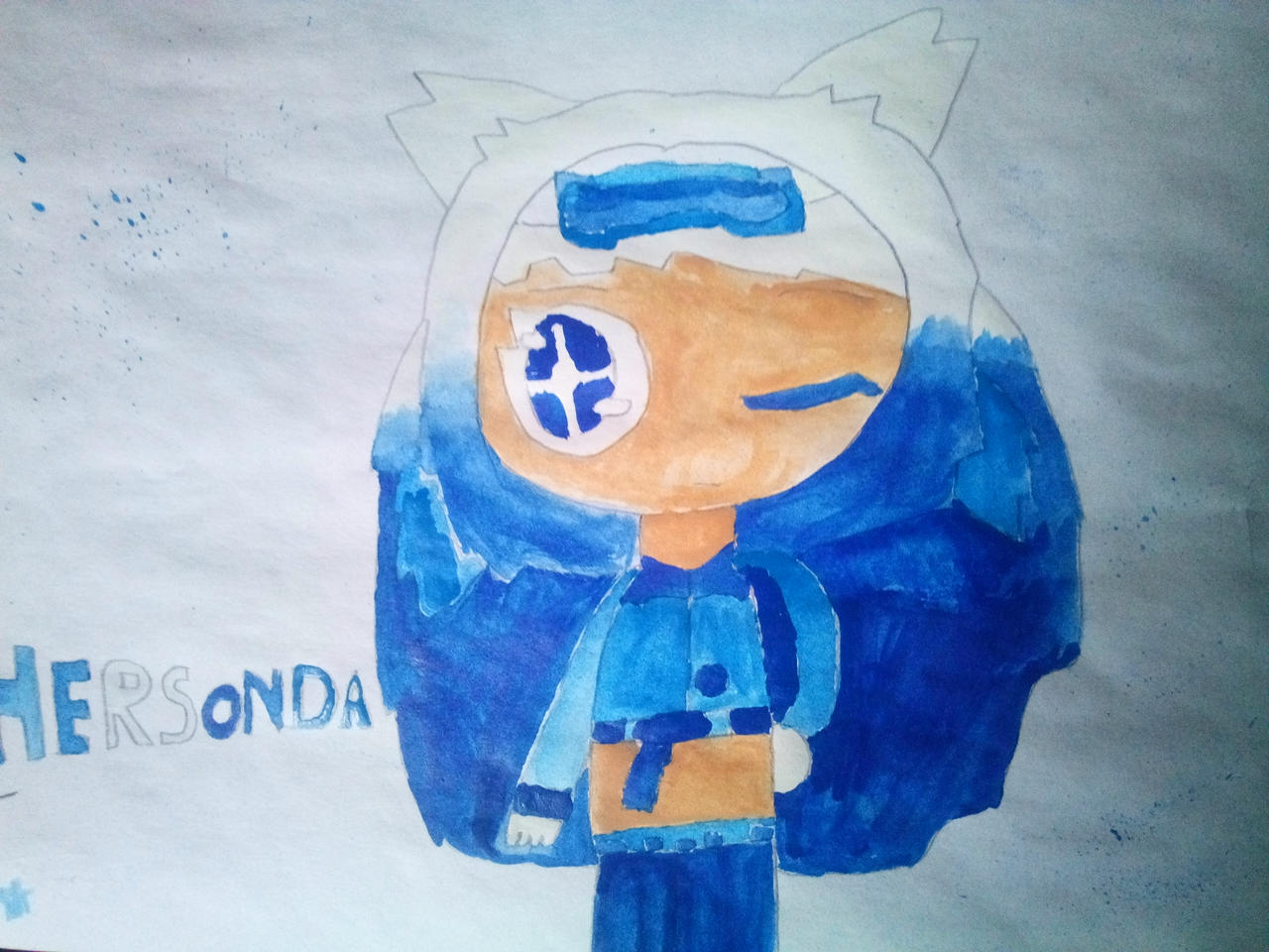 Watercolored Art of Hersonda