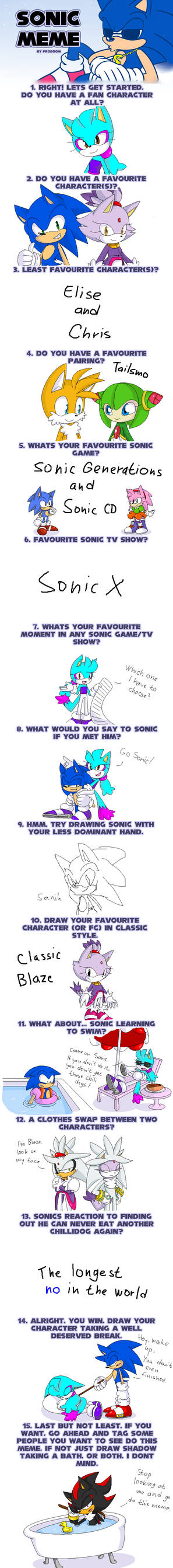 Sonic meme