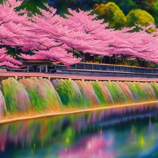 Colorful Riverside Colorful Riverside Bank by Totally4Ryo on DeviantArt