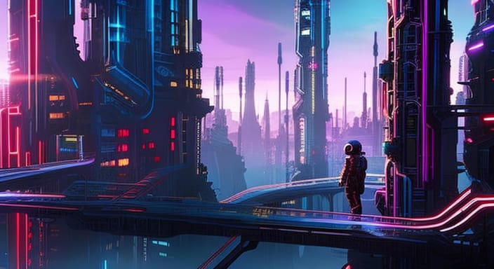 Cyberpunk Landscape 3 by Totally4Ryo on DeviantArt