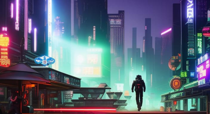 Cyberpunk Landscape 9 by Totally4Ryo on DeviantArt