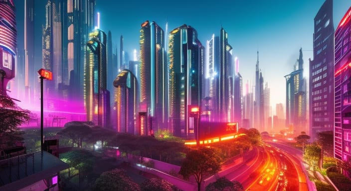 Cyberpunk Landscape 10 by Totally4Ryo on DeviantArt