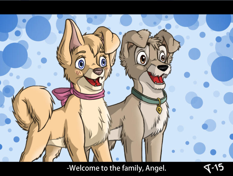 Angel and Scamp by Teritan on DeviantArt