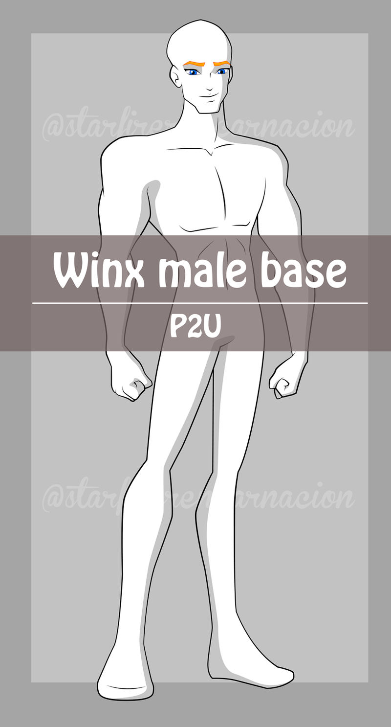 Winx Transform Base Winx - Male Base P2U DL by starfirerencarnacion on DeviantArt