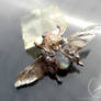 Flying beetle pin
