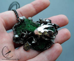 Forest Undergrowth necklace