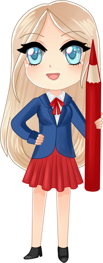 Blonde chibi