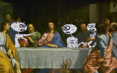 Zombie Last Supper