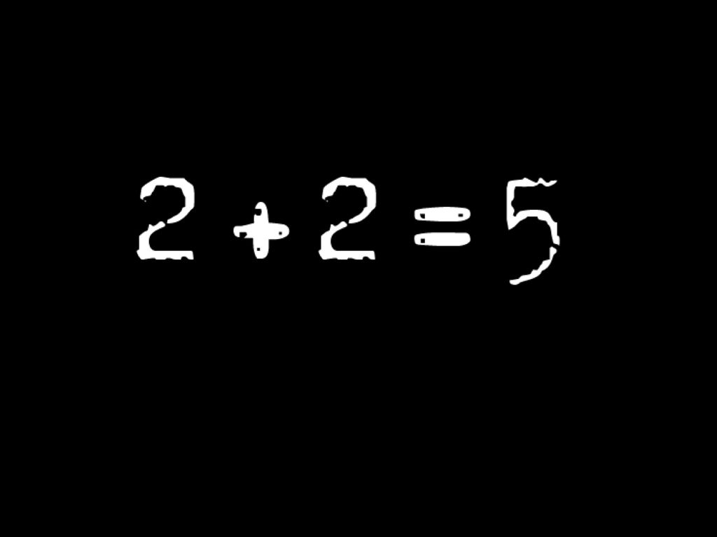 2+2 equals 5