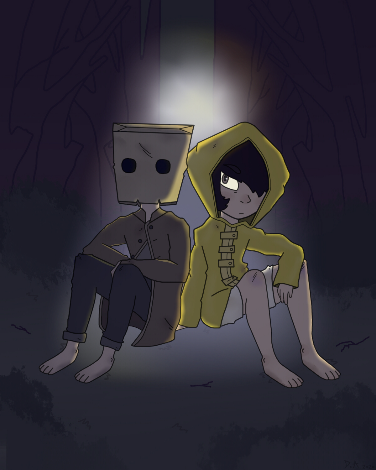 Mono - little nightmares 2 by PurpleCat203 on DeviantArt