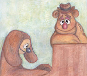 Play piano Rowlf and Fozzie