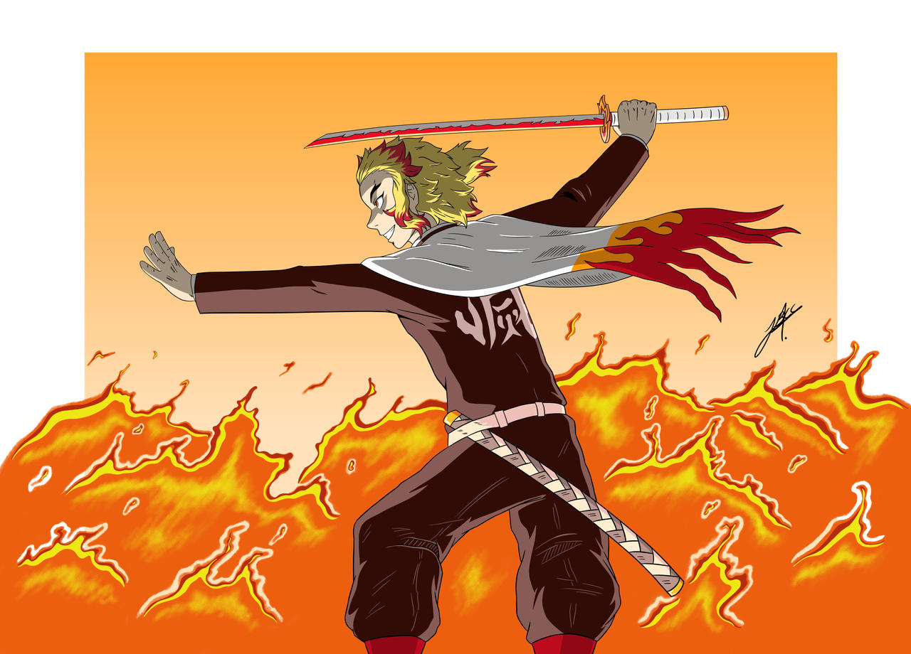 Rengoku by BL64C on DeviantArt