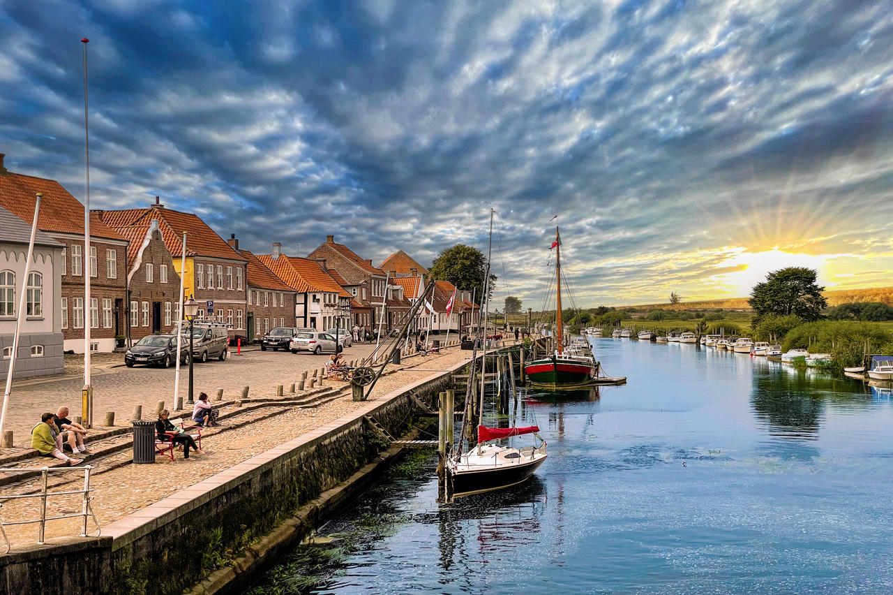 Varde Ribe Denmark City Colours - Ribe - Denmark by jplei on DeviantArt