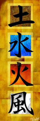 Four Elements - Kanji