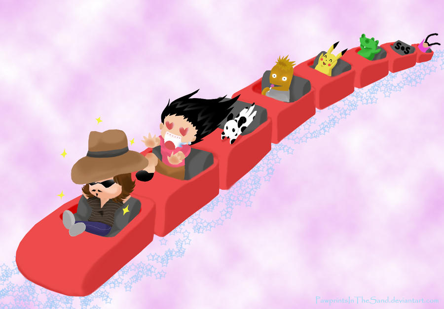 Princess Roler Coaster Deviantart roller coaster ride by PawprintsInTheSand on DeviantArt
