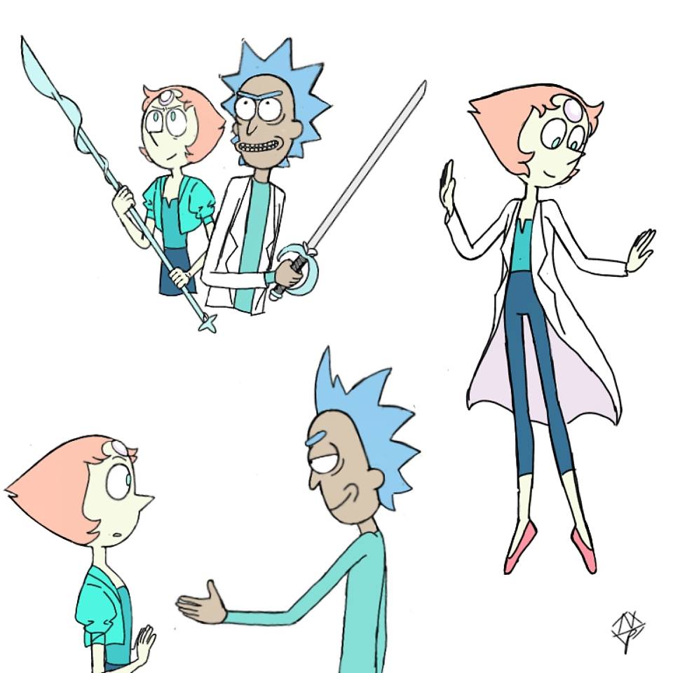 Rick y Morty by Teka230 on DeviantArt