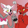 Foxy and Mangle