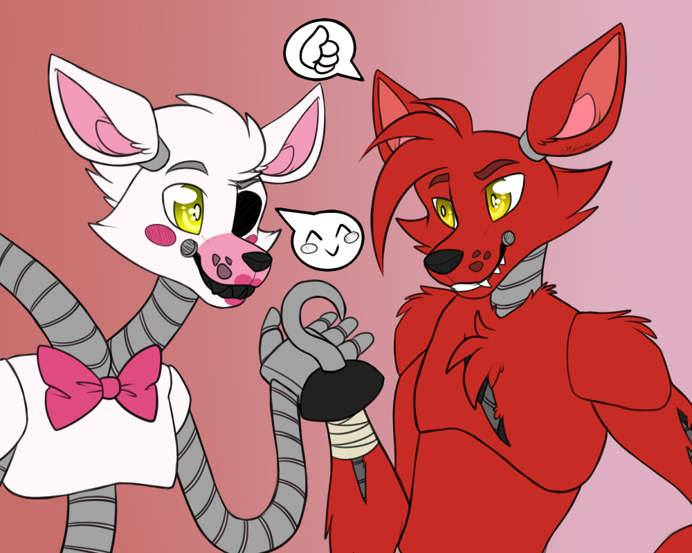 Foxy and Mangle