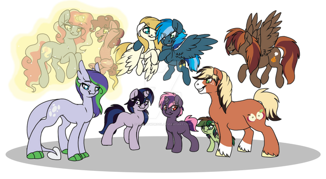 Mane six NextGen kids