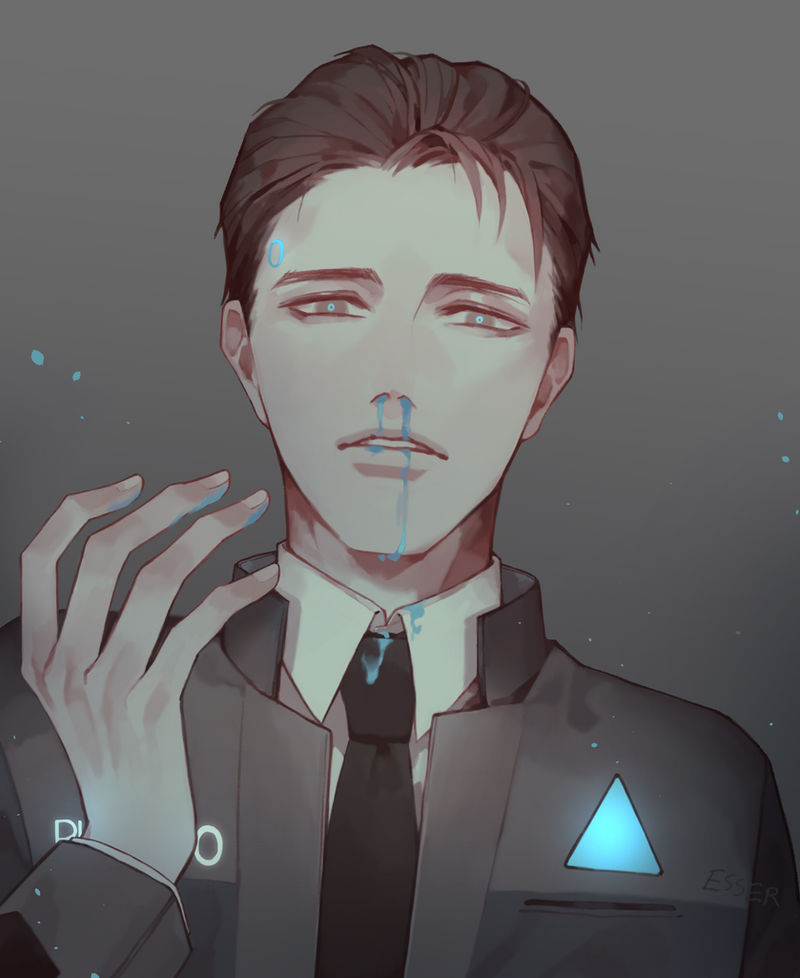 Connor - Detroit Become Human ~ by Naty-js on DeviantArt