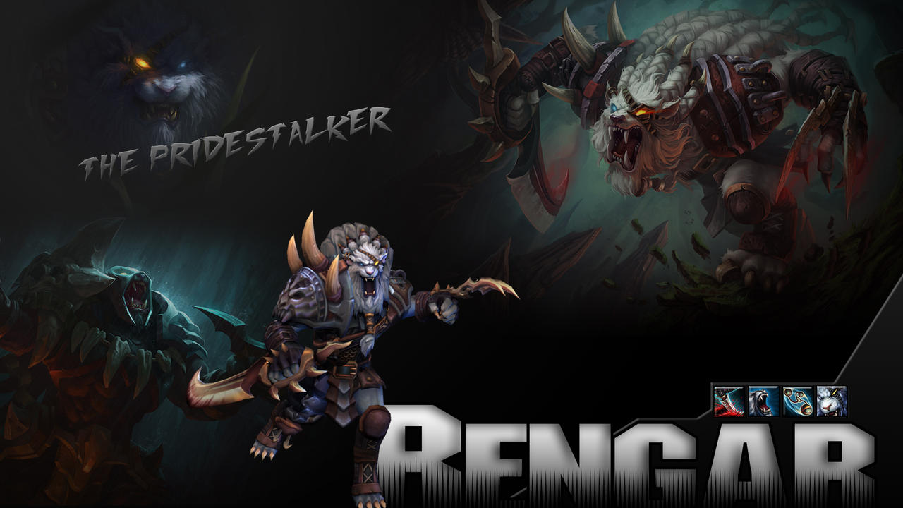 Rengar ultimate wallpaper by NUkeSc on DeviantArt