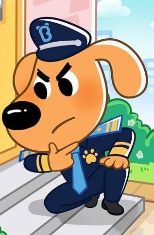 Sheriff Labrador by CartoonCharactersFan on DeviantArt