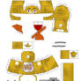 Unwithered Chica Papercraft (1)