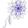 Line art of Flower