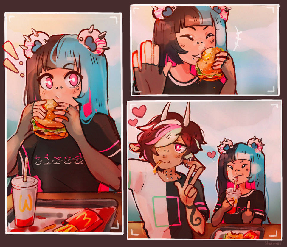 [Dainty prompt] Wcdonalds Dinner Date