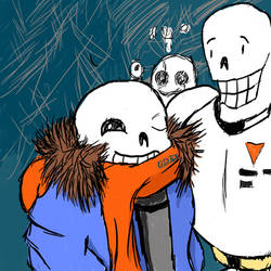 Undertale Sans and Papyrus