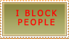 Stamp: I block