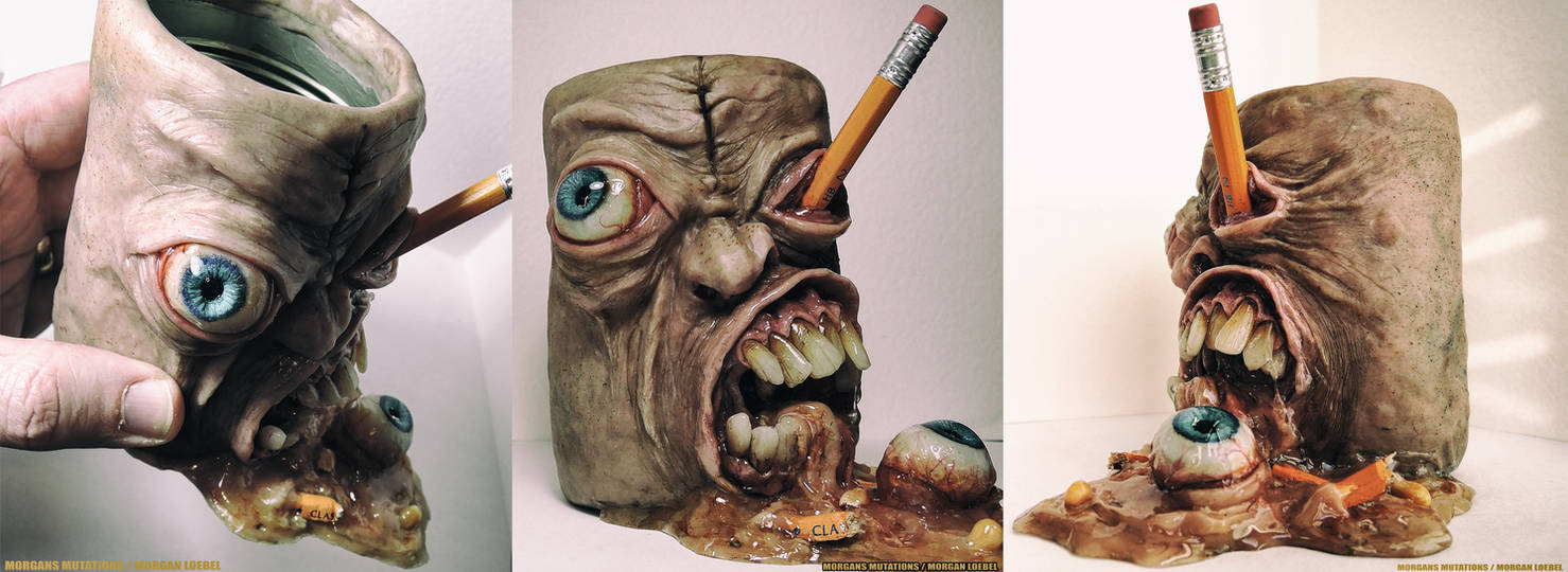Pencil Puker - white elephant gift 2014 by MorgansMutations