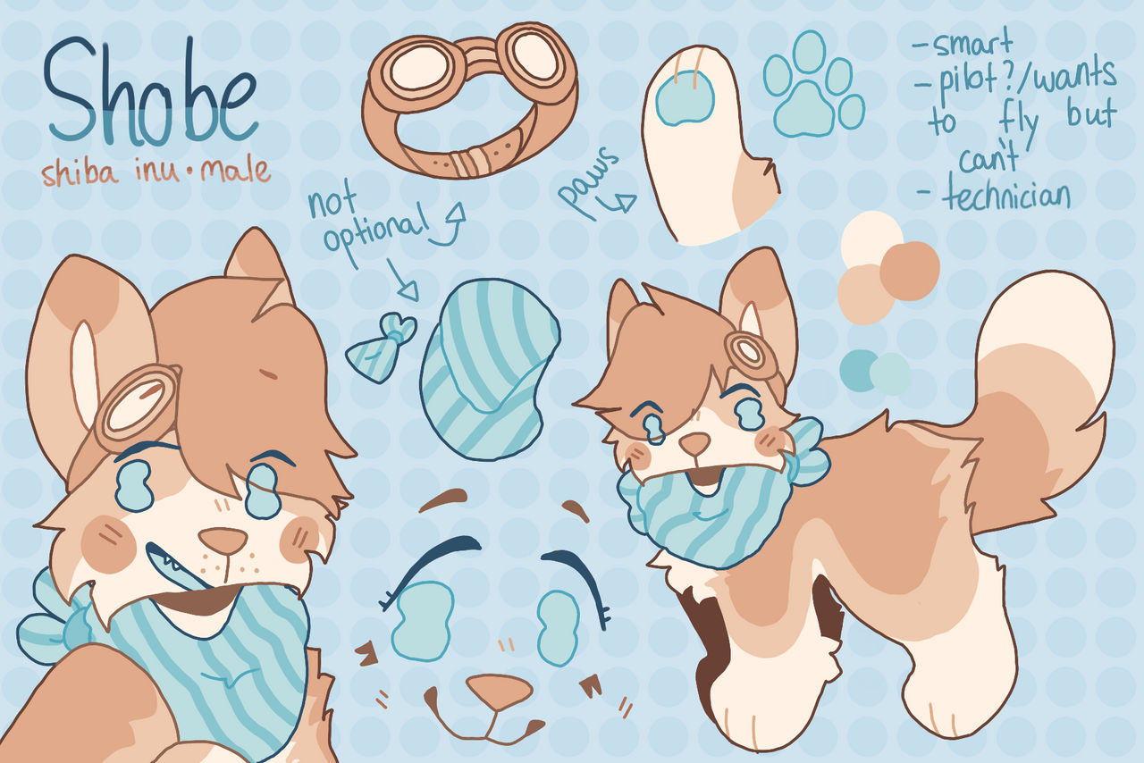 Shobe File shobe ref sheet by gumbites on DeviantArt