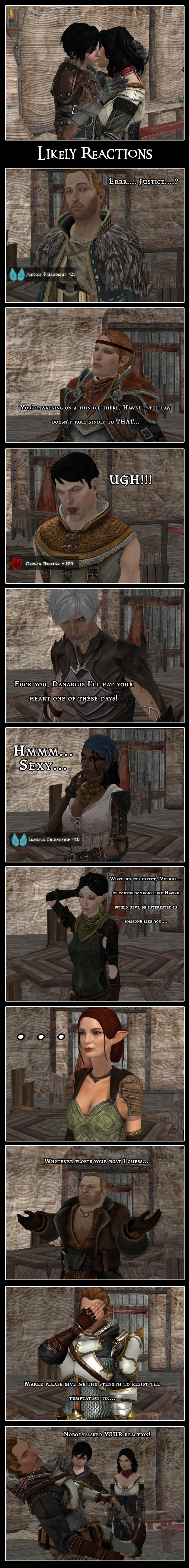 Hawke x Beth Reactions