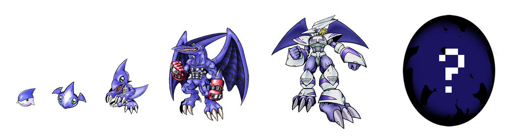 Digimon - Evolution Line by chuchuchuso on DeviantArt