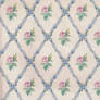 ribbon rose blue pattern