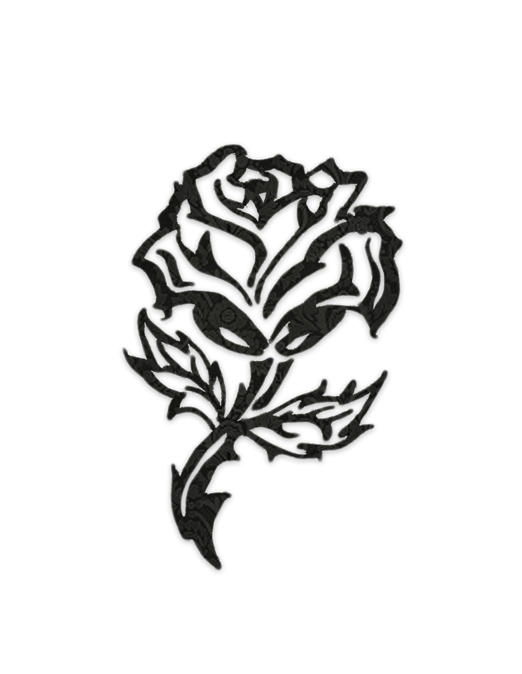 Jinifur Drawn Rose
