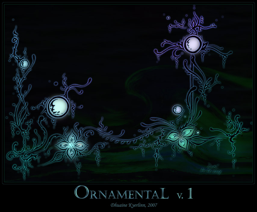 Ornamental 1 Color