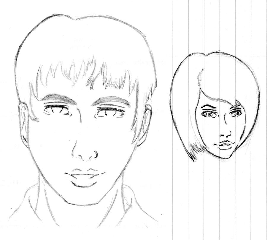Face Rough Design Rough 3 by Lionheart05 on DeviantArt