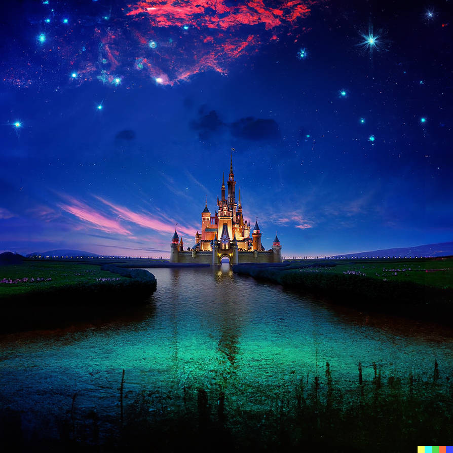 Disney Castle - Chateau Disney by Etrelley on DeviantArt