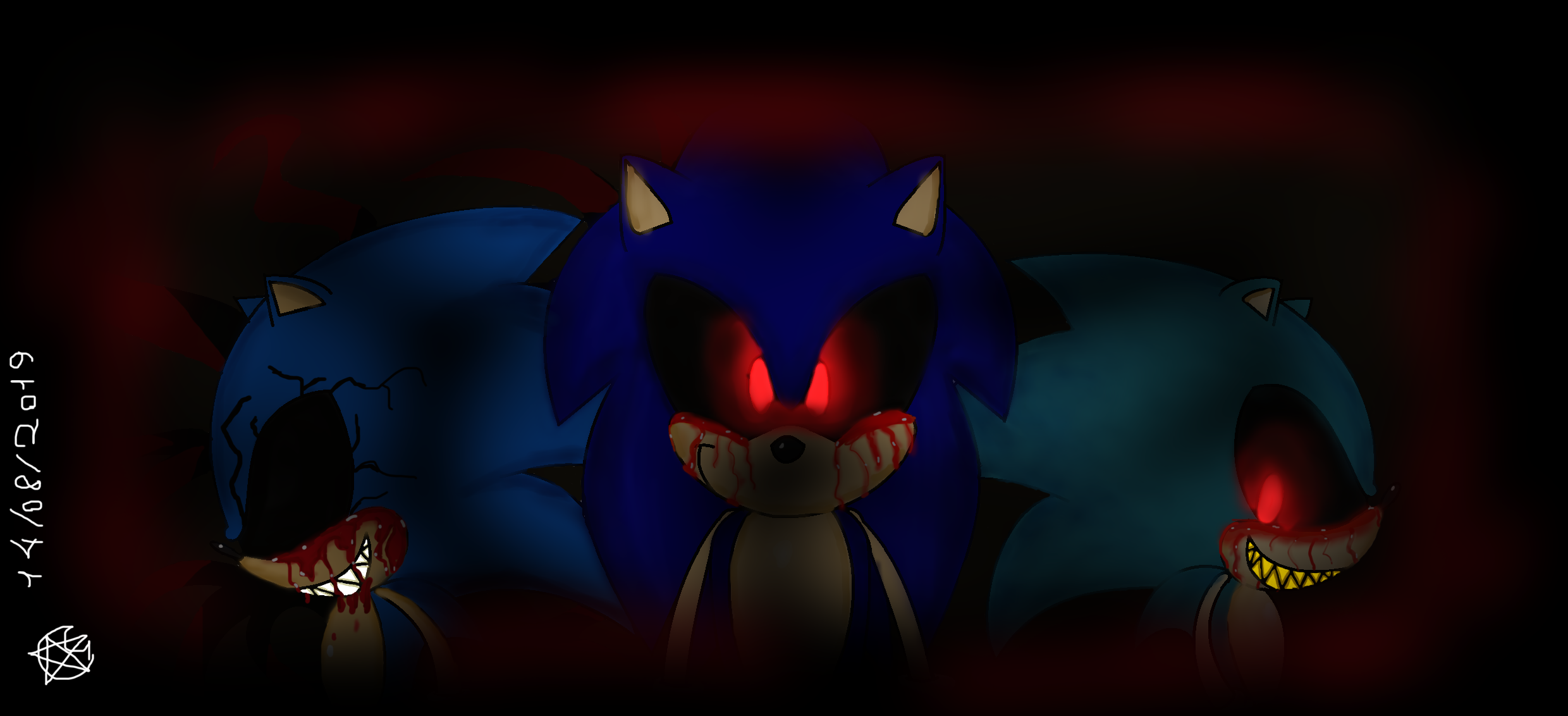 The Parasite  Sonic, Sonic fan art, Sonic art